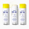 Supergoop! PLAY Lip Shield SPF 30 3-Pack (Coconut) - Water-Resistant Sunscreen Lip Balm with Avocado & Coconut Oil, Broad Spectrum UV Protection
